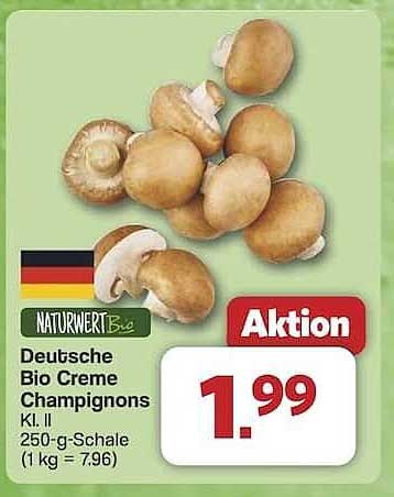 Deutsche Bio Creme Champignons Kl. II
