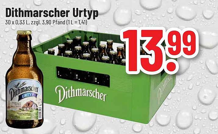 Dithmarscher Urtyp 30 x 0,33 L, zzgl. 3,90 Pfand