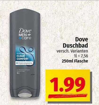 Dove Duschbad 250ml - Verschiedene Varianten