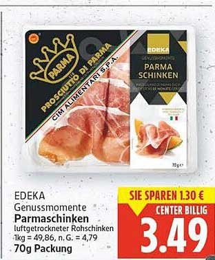 EDEKA Genussmomente Parmaschinken 70g