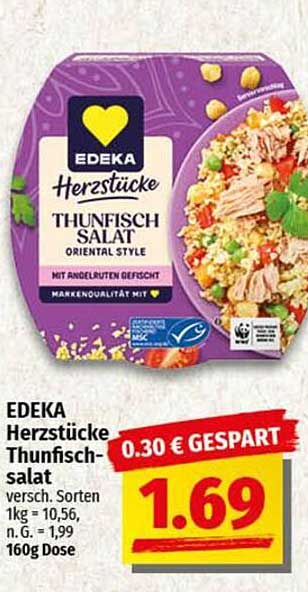 EDEKA Herzstücke Thunfischsalat Oriental Style