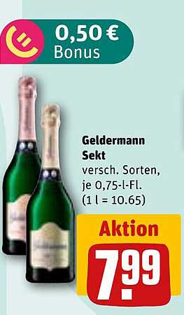 Geldermann Sekt 0,75 l - Aktion