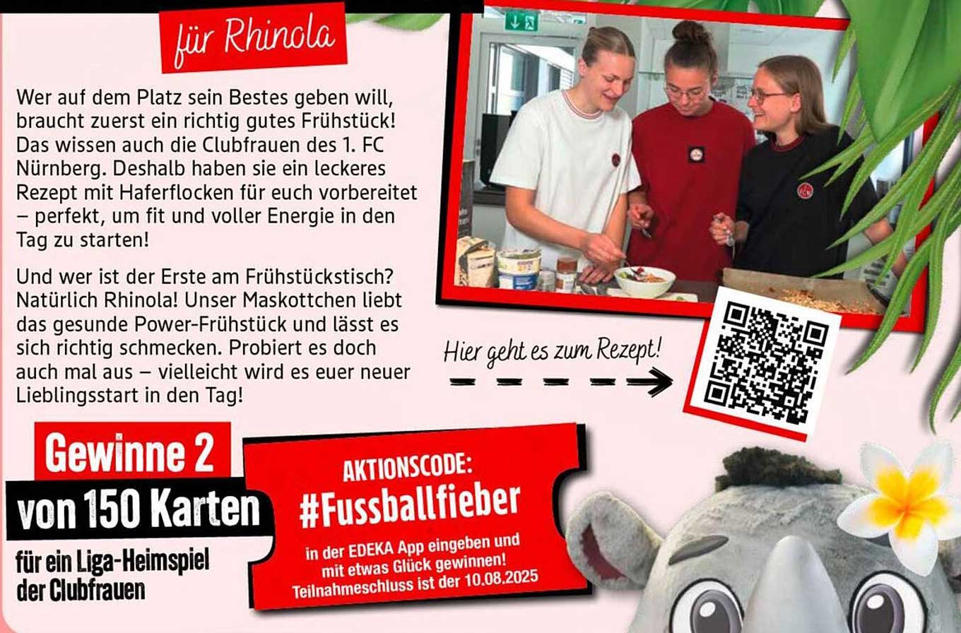 Gewinne 2 von 150 Karten für ein Liga-Heimspiel der Clubfrauen