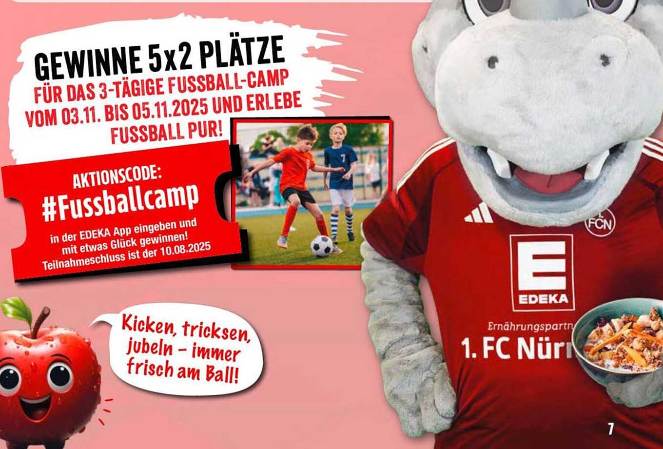 Gewinne 5x2 Plätze für das 3-tägige Fussball-Camp