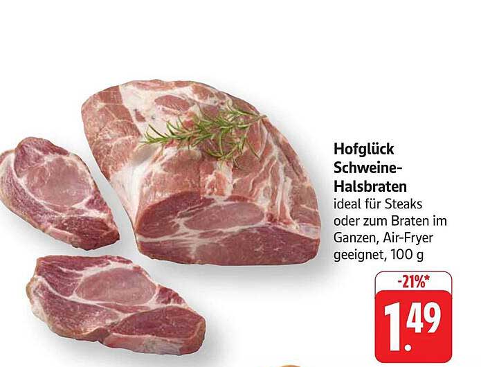 Hofglück Schweine-Halsbraten