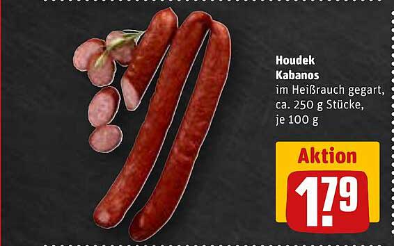 Houdek Kabanos im Heißen Rauch gegart, 250 g Stück
