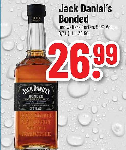 Jack Daniel's Bonded 0,7 L, 50% Vol.
