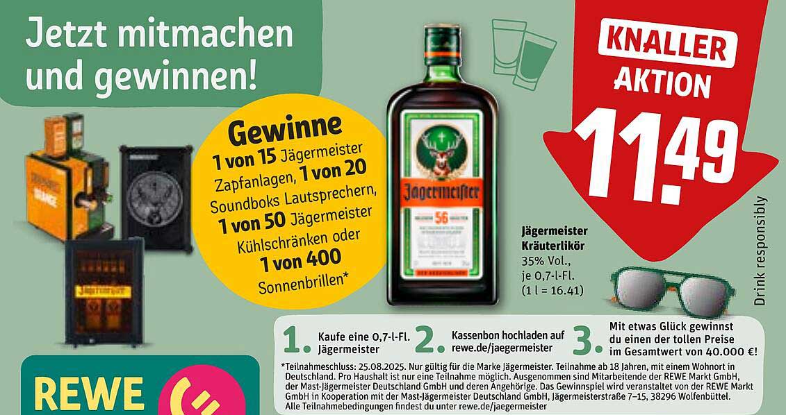 Jägermeister Kräuterlikör 0,7 l