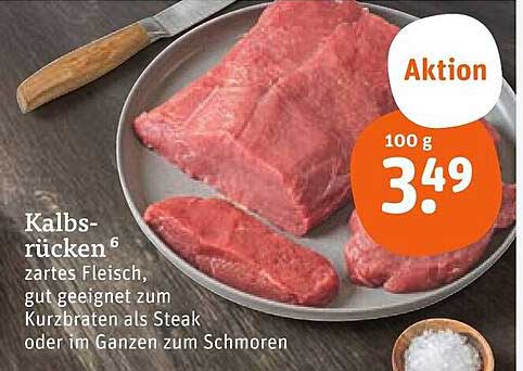 Kalbsrücken - zartes Fleisch für perfekte Gerichte