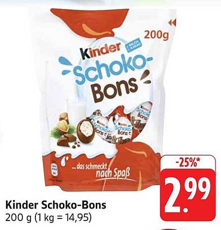 Kinder Schoko-Bons 200 g