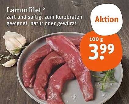 Lamfilet - zart und saftig zum Kurzbraten