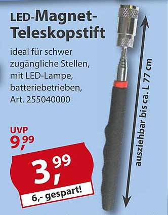 LED-Magnet-Teleskopstift