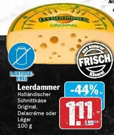 Leerdammer Holländischer Schnittkäse Original, Delacrème oder Léger 100 g
