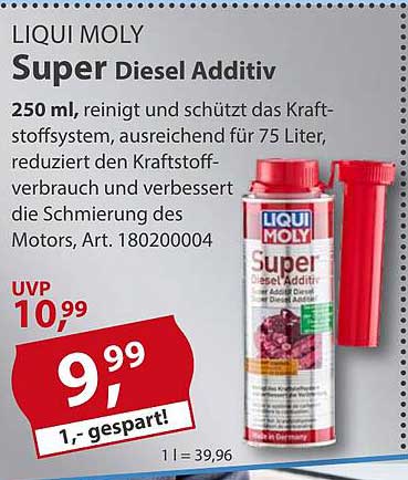 LIQUI MOLY Super Diesel Additiv 250 ml