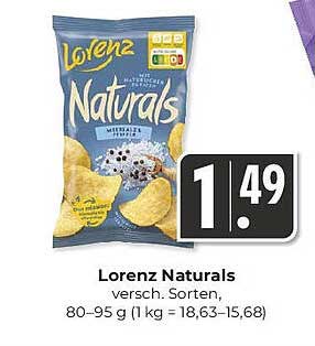 Lorenz Naturals Chips – Verschiedene Sorten