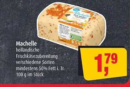 Machelle holländische Frischkäsezubereitung, verschiedene Sorten