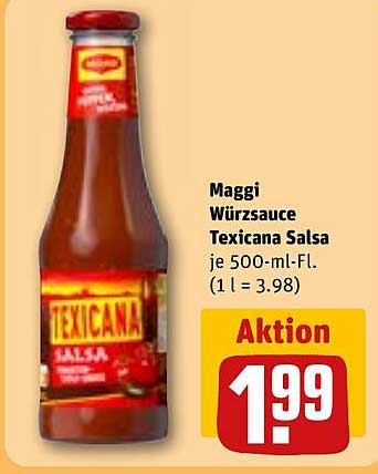 Maggi Würzsauce Texicana Salsa 500 ml-Flasche