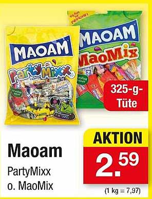 Maoam PartyMixx oder MaoMix - 325-g-Tüte
