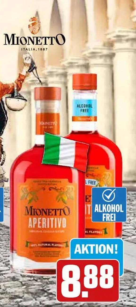 MIONETTO APERITIVO Alkohol Frei 0,75L