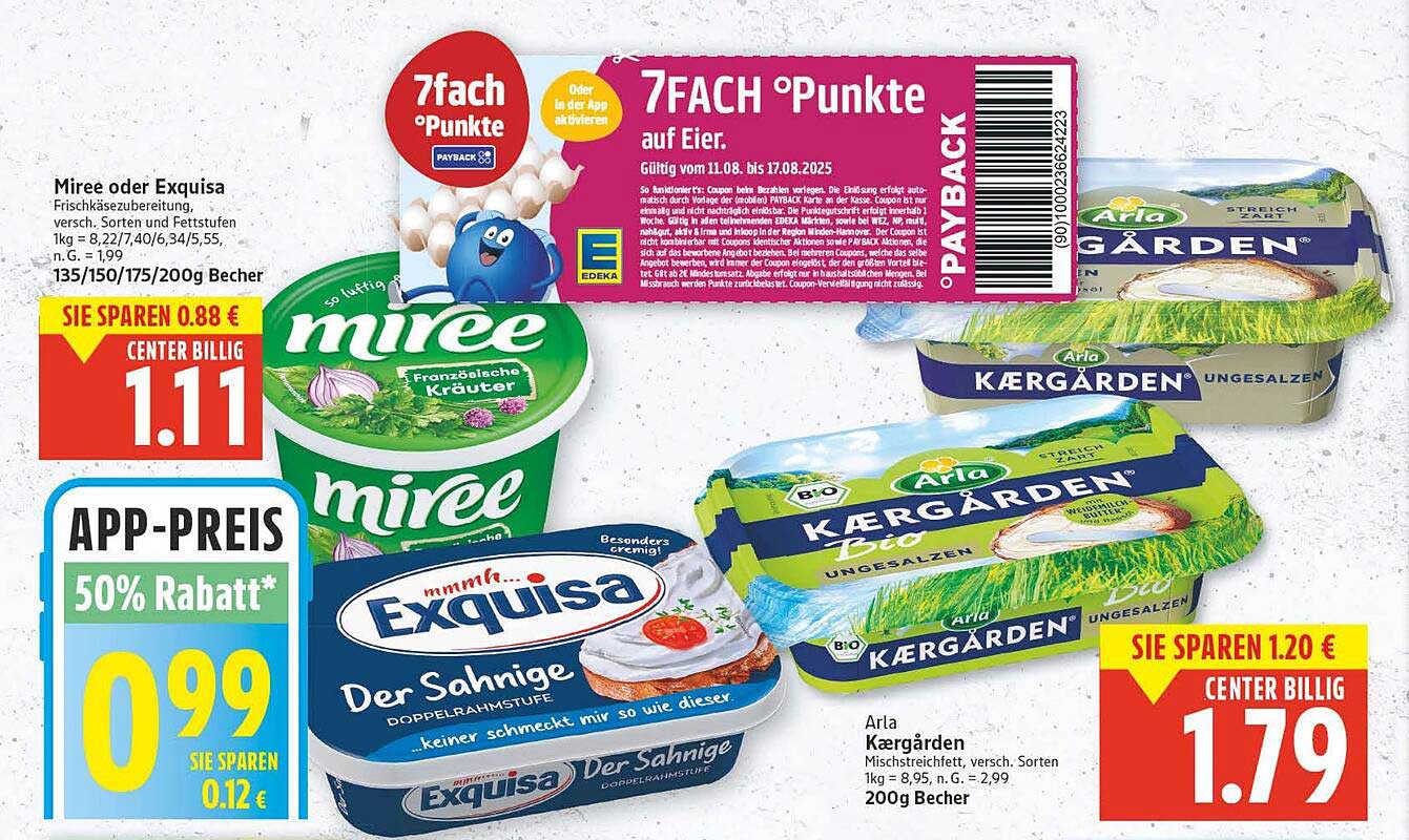 Miree und Exquisa Frischkäsezubereitungen – Ein Genuss für jeden Tag