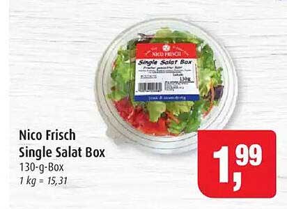Nico Frisch Single Salat Box