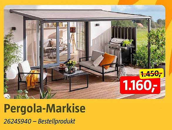 Pergola-Markise