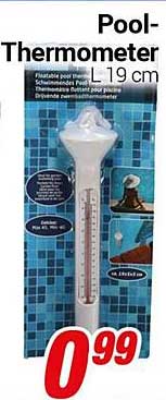 Pool-Thermometer L 19 cm