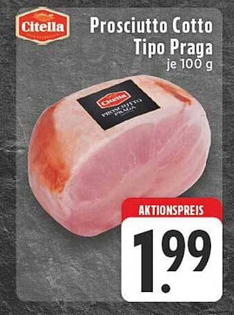 Prosciutto Cotto Tipo Praga je 100 g