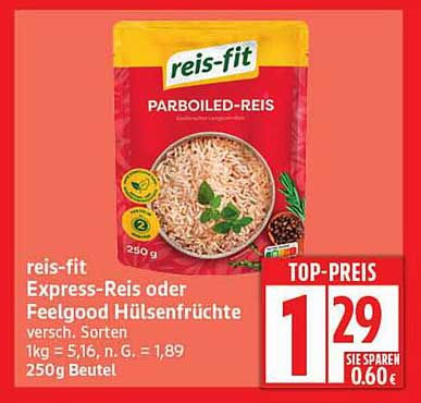 reis-fit Parboiled-Reis 250g