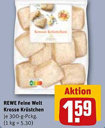 REWE Feine Welt Krosse Krüstchen 300-g-Packung