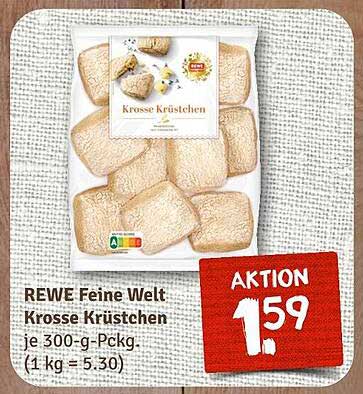 REWE Feine Welt Krosse Krüstchen 300-g-Pckg