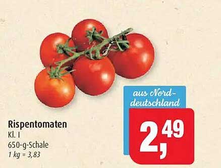 Rispetontaten Klasse I 650-g-Schale