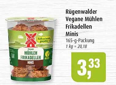 Rügenwalder Vegane Mühlen Frikadellen Minis