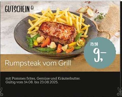 Rump Steak vom Grill
