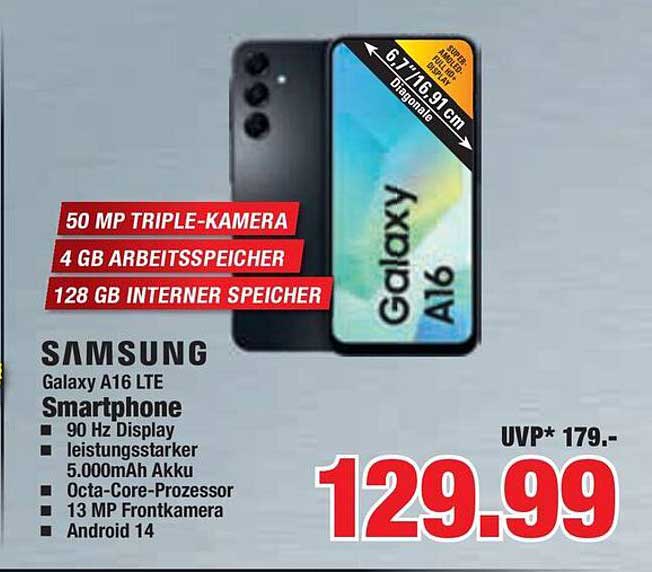 Samsung Galaxy A16 LTE Smartphone