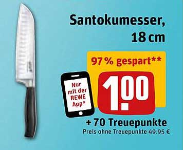 Santokumesser, 18 cm