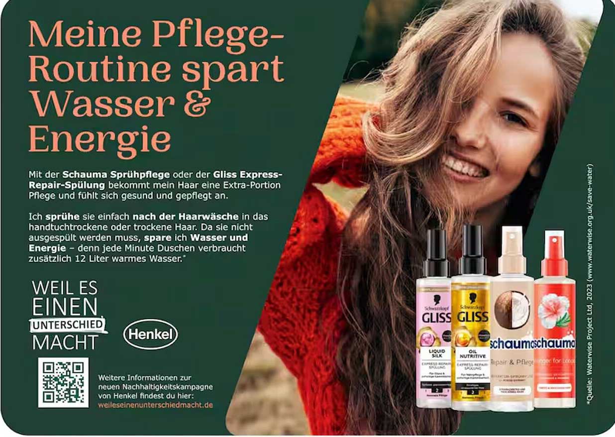 Schauma Sprühpflege & Gliss Express-Repair-Spülung