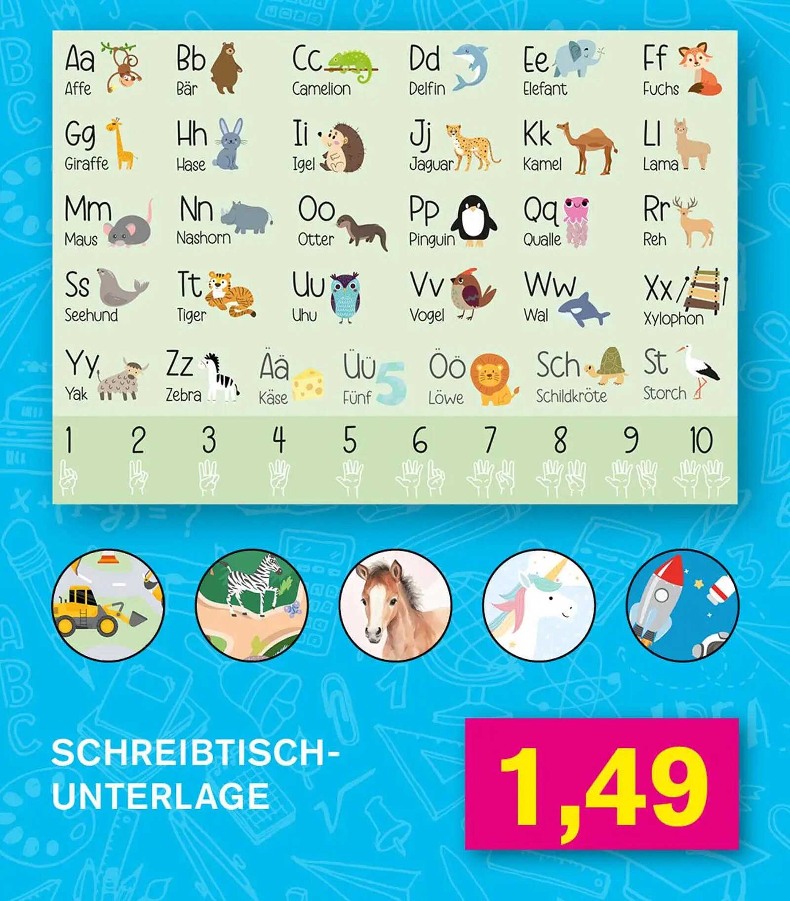 Schreibtisch-Unterlage