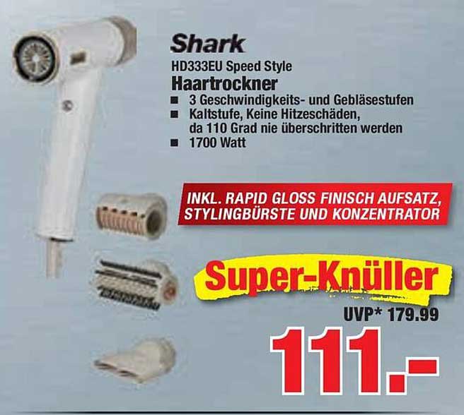 Shark HD333EU Speed Style Haartrockner