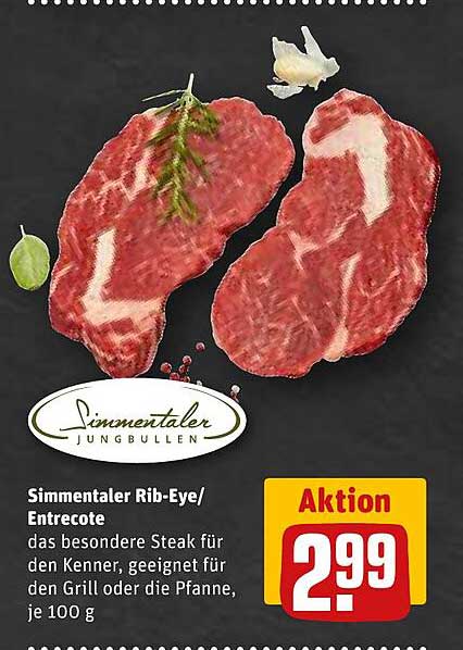 Simmentaler Rib-Eye/Entrecote