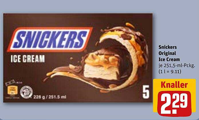 Snickers Original Ice Cream