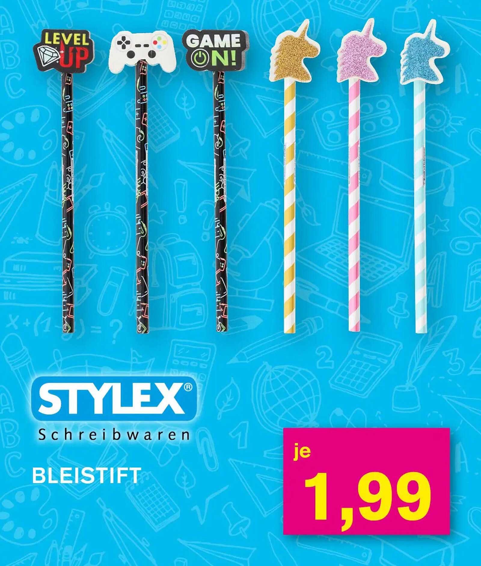 STYLEX Bleistifte mit kreativen Designs