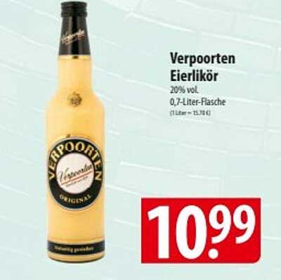 Verpoorten Eierlikör 0,7-Liter-Flasche