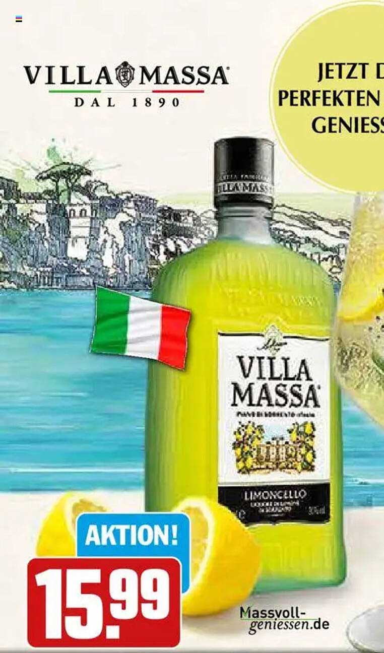 Villa Massa Limoncello 500ml - Aktionspreis!
