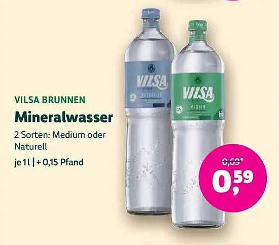 VILSA BRUNNEN Mineralwasser 1,5L