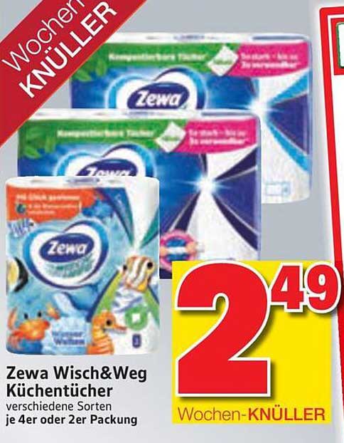 Zewa Wisch&Weg Küchentücher