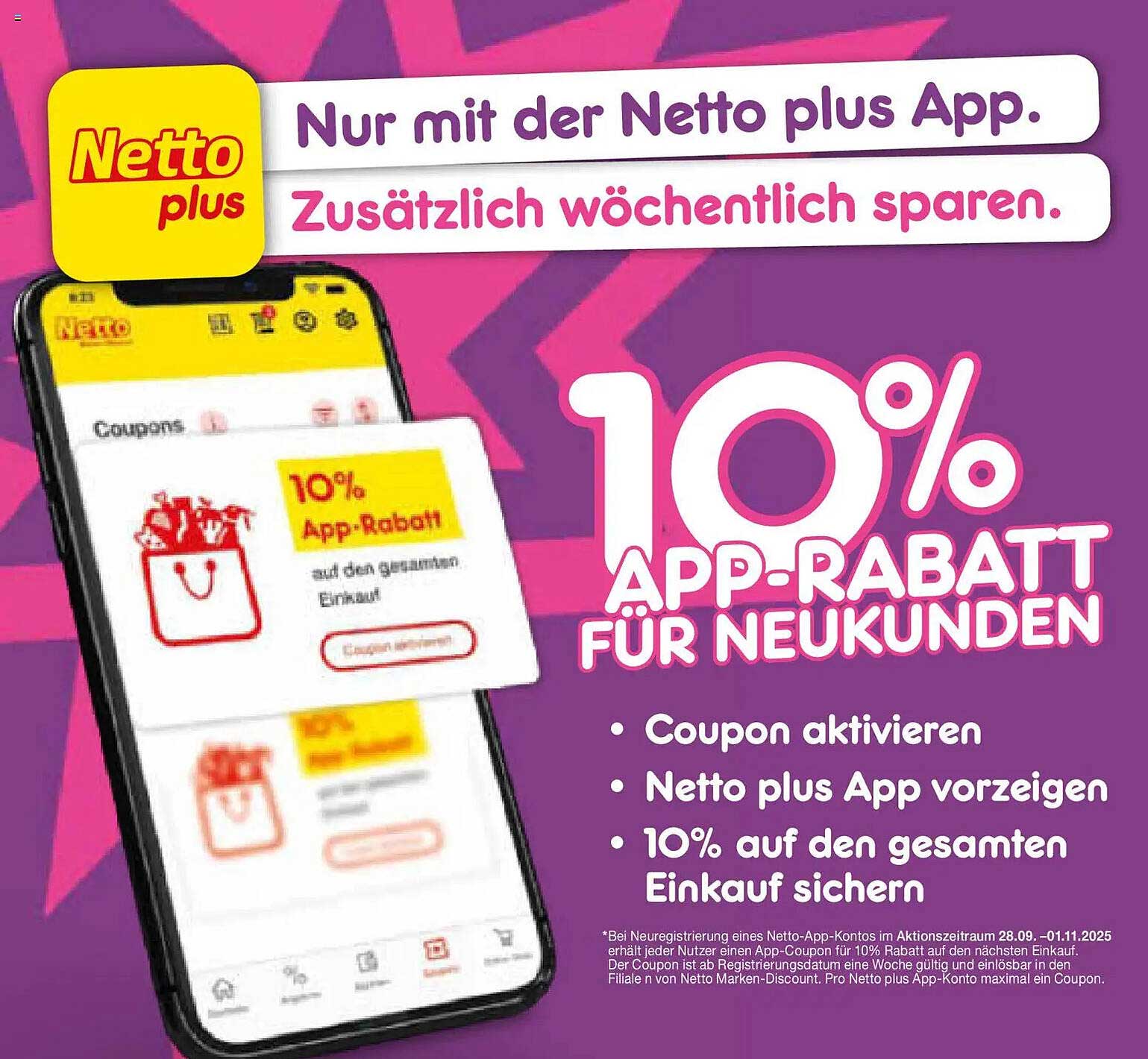 10% APP-RABATT FÜR NEUKUNDEN