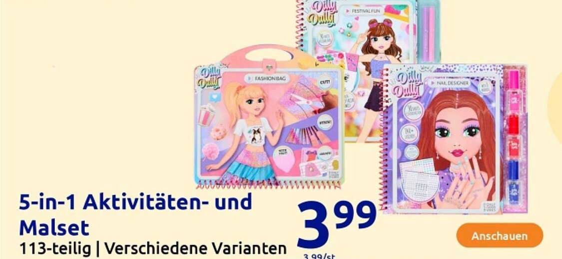 5-in-1 Aktivitäten- und Malset