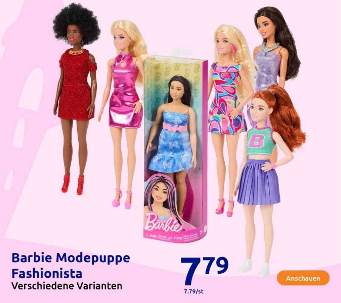 Barbie Modepuppe Fashionista - Verschiedene Varianten