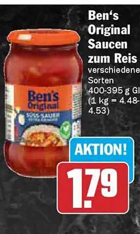 Ben's Original Saucen zum Reis